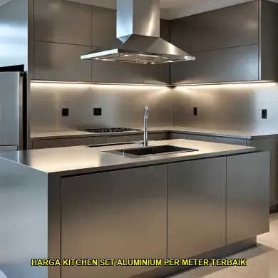 harga kitchen set aluminium per meter terbaik